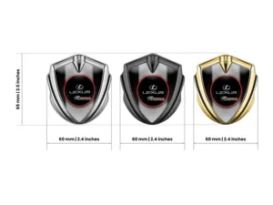Lexus Emblema Fender Badge Tuning Ispirato Lega